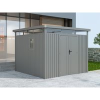 Metall Gerätehaus Modell Style 7,56 m² Aluminium G| Rabatt: 39%|3x2m
