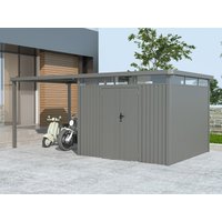 Metall Gerätehaus Modell Style 7,56 m² Spar-Set-1| Rabatt: 38%|3x2m