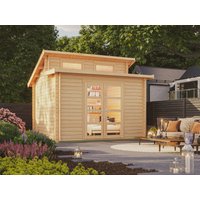 Fjordholz Pultdach Gartenhaus Modell Aktiva-28 A