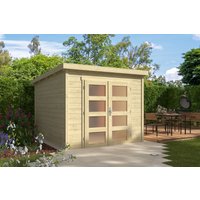 Pultdach Gartenhaus Modell Ella 28-A| Rabatt: 26%