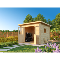 Fjordholz Pultdach Gartenhaus Modell Ezra 2E