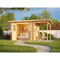 Fjordholz Pultdach Gartenhaus Modell Ezra 2G