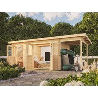 Fjordholz Pultdach Gartenhaus Modell Ezra 2I