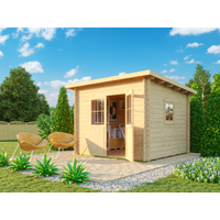 Fjordholz Pultdach Gartenhaus Modell Ezra 3E