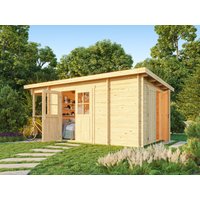 Fjordholz Pultdach Gartenhaus Modell Ezra 3K