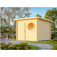 Fjordholz Pultdach Gartenhaus Modell Ezra 3N