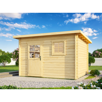 Fjordholz Pultdach Gartenhaus Modell Ezra 4B