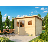 Fjordholz Pultdach Gartenhaus Modell Ezra 4F