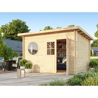 Fjordholz Pultdach Gartenhaus Modell Ezra 4M
