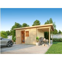 Fjordholz Pultdach Gartenhaus Modell Ezra 5G