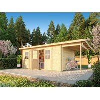 Fjordholz Pultdach Gartenhaus Modell Ezra 5I
