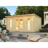 Fjordholz Pultdach Gartenhaus Modell Mali 28 C