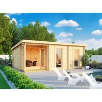 Fjordholz Pultdach Gartenhaus Modell Marianne 44 B