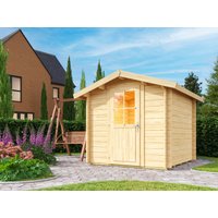 Fjordholz Satteldach Gartenhaus Modell Eliza 1A