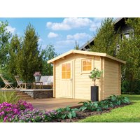 Fjordholz Satteldach Gartenhaus Modell Eliza 2B