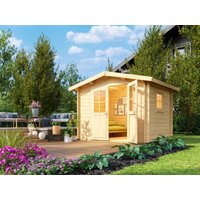 Fjordholz Satteldach Gartenhaus Modell Eliza 2E