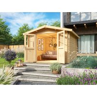 Fjordholz Satteldach Gartenhaus Modell Eliza 3D