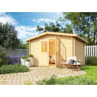 Fjordholz Satteldach Gartenhaus Modell Eliza 4D