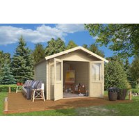 Fjordholz Satteldach Gartenhaus Modell Leipzig 44| Rabatt: 26%|3x2m