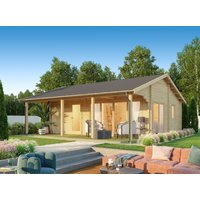 Fjordholz Satteldach Gartenhaus Modell Mikka 70 B,