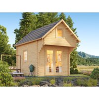 Fjordholz Satteldach Gartenhaus Modell Ottawa 44