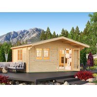 Fjordholz Satteldach Gartenhaus Modell Valerie 44