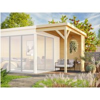 Fjordholz Seitendach für Gartenhaus Mia 28