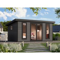WPC Gartenhaus Modell Panorama 13,44 m²| Rabatt: 26%|4x3m