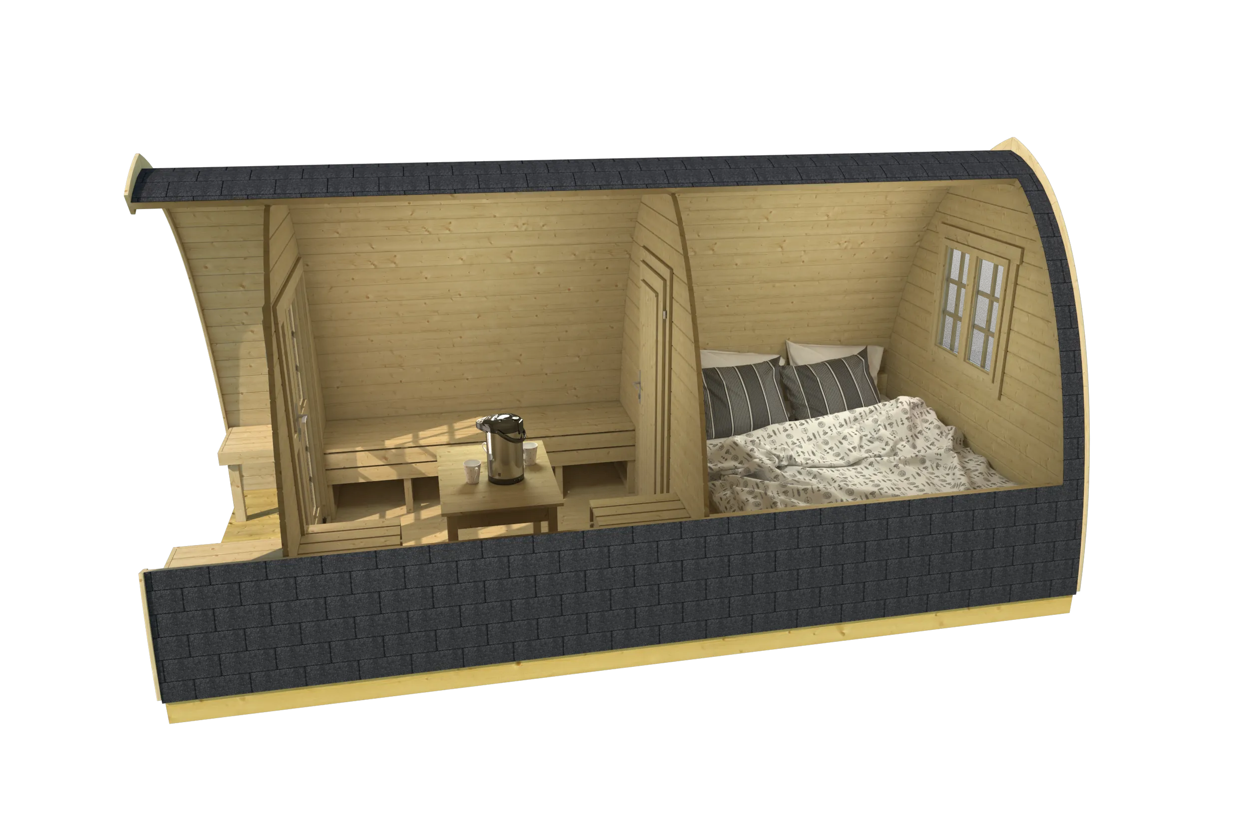 Camping Pod Modell 480| Rabatt: 26%|5x3m