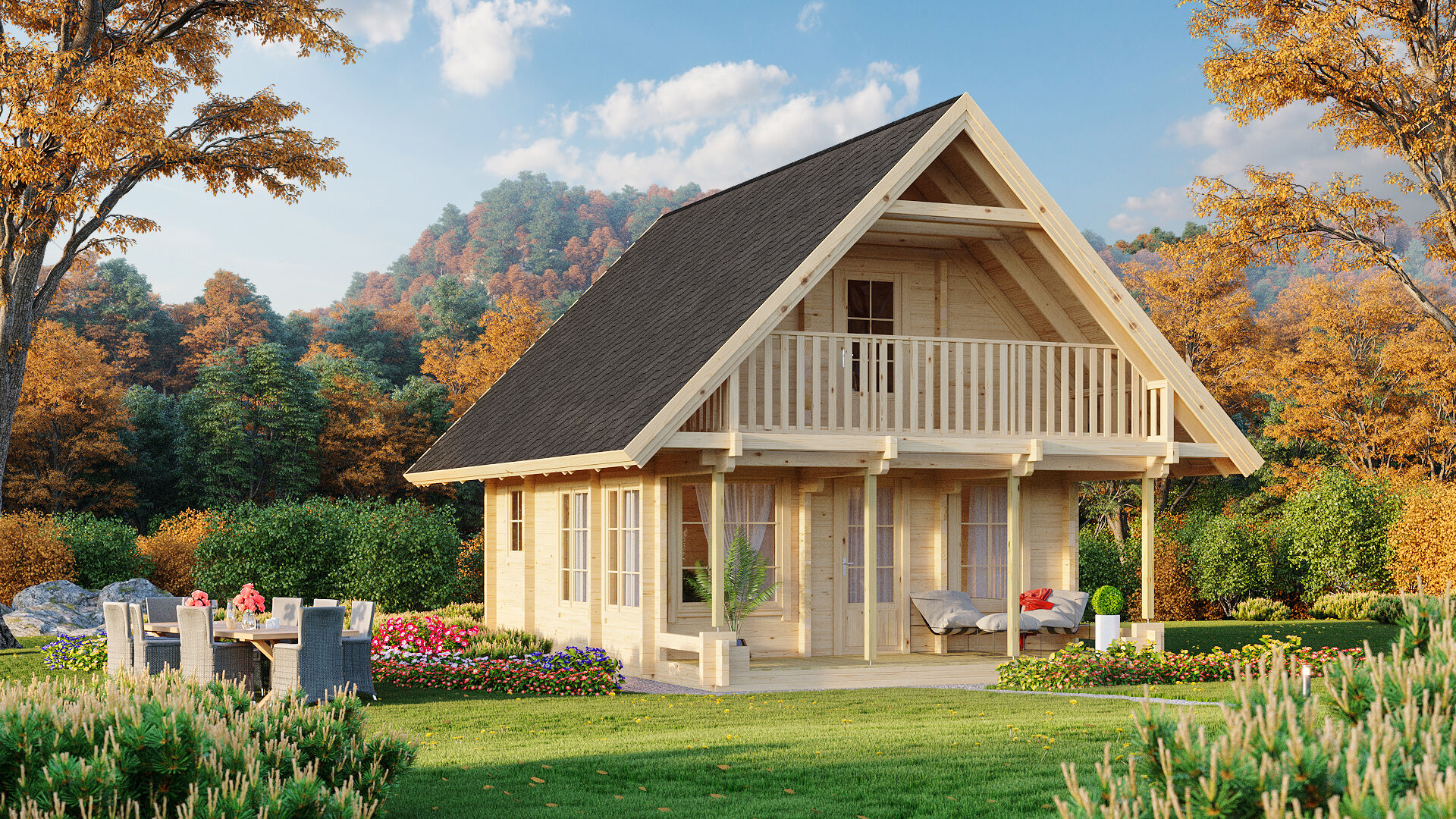 Fjordholz Ferien- und Freizeit Holzhaus Modell Ber