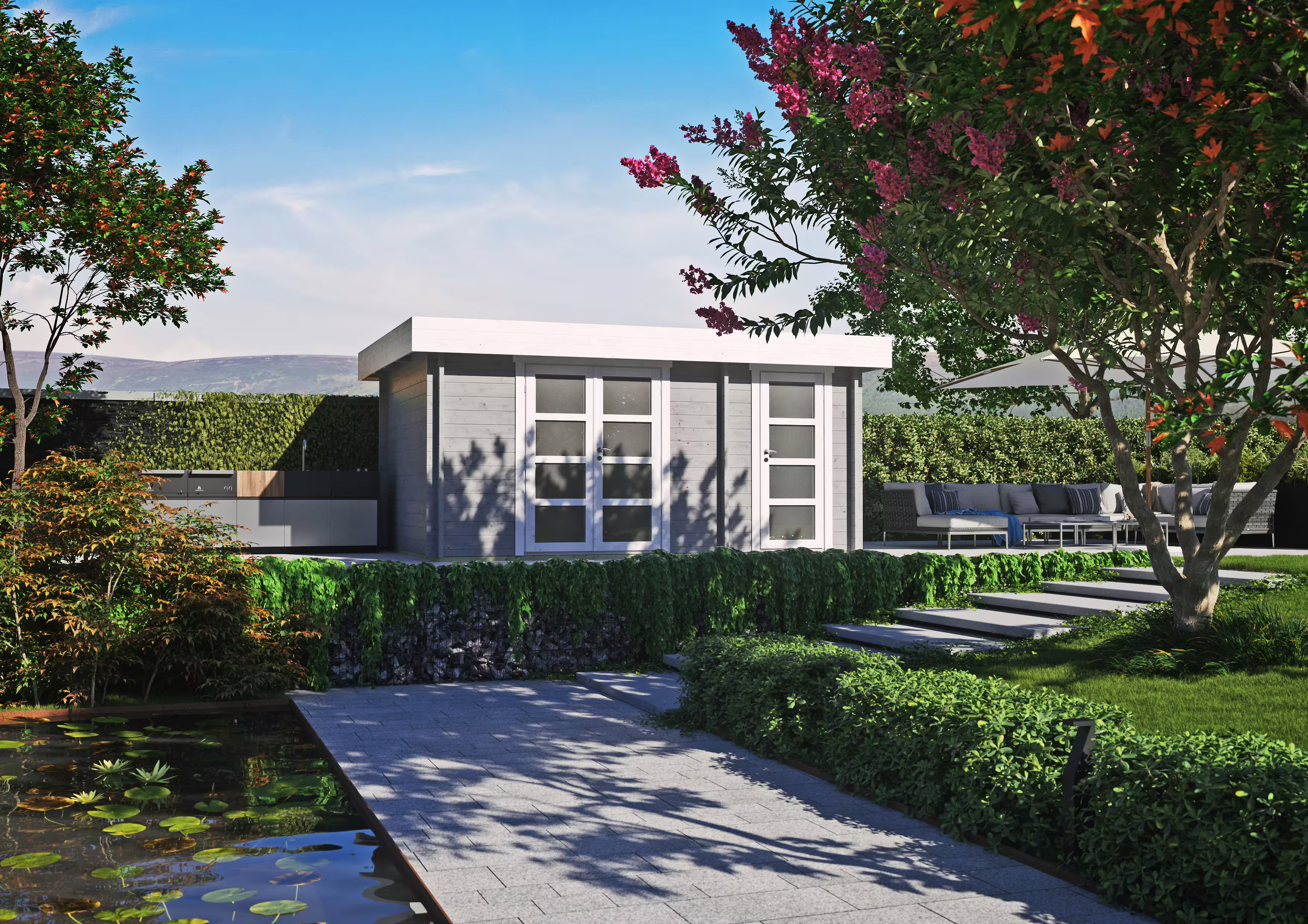 Fjordholz Gartenhaus Modell Brita 44| Rabatt: 26%|5x3m