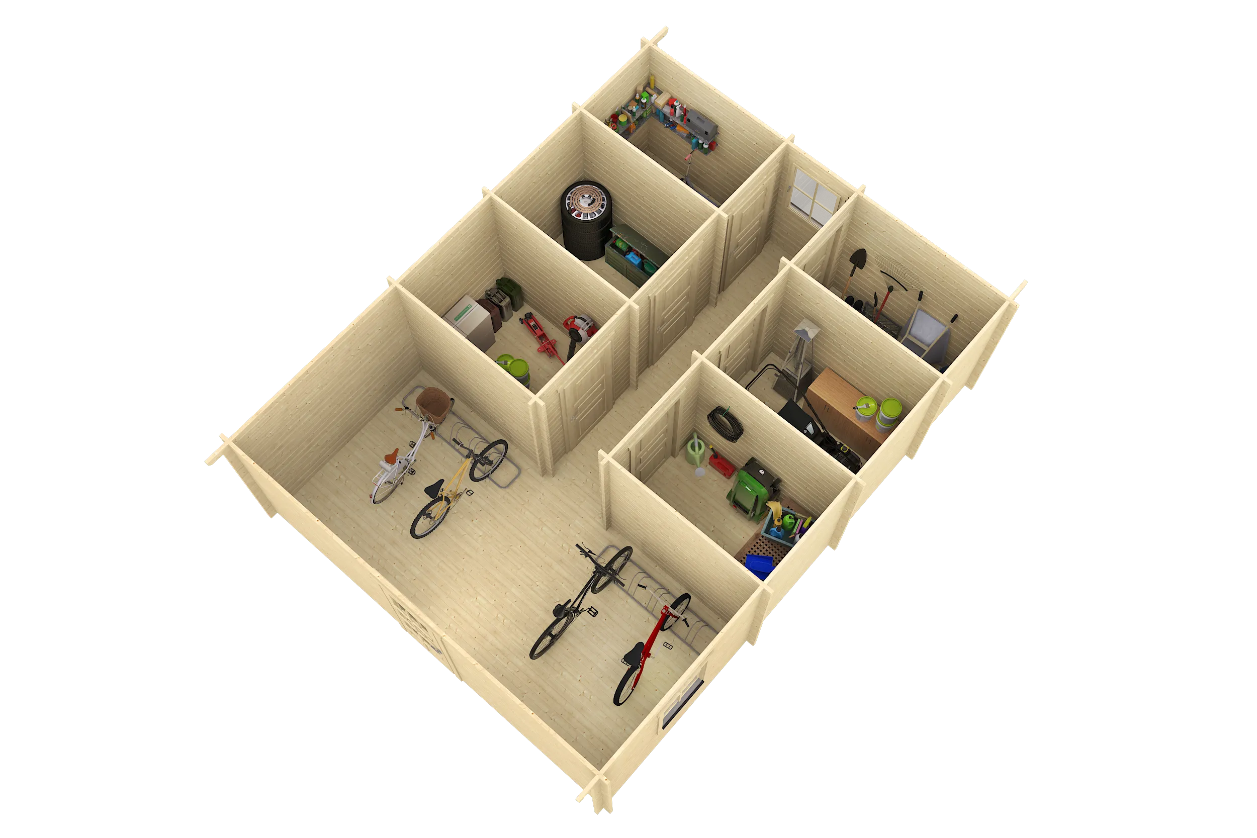 Fjordholz Gartenhaus Modell Ernst 44| Rabatt: 26%