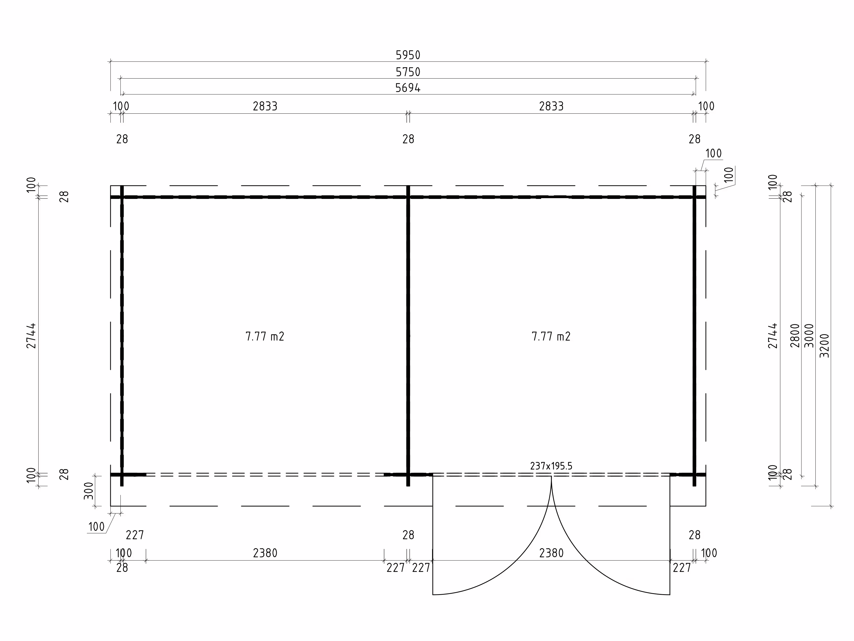 Fjordholz Gartenhaus Modell Gardenstore 28 C| Rabatt: 26%