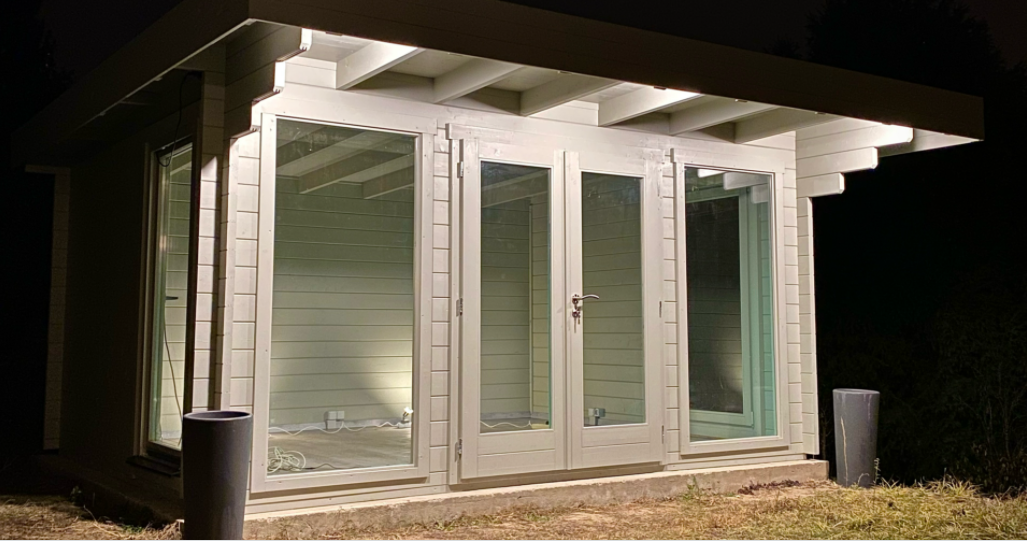 Fjordholz Gartenhaus Modell Greta 44 A