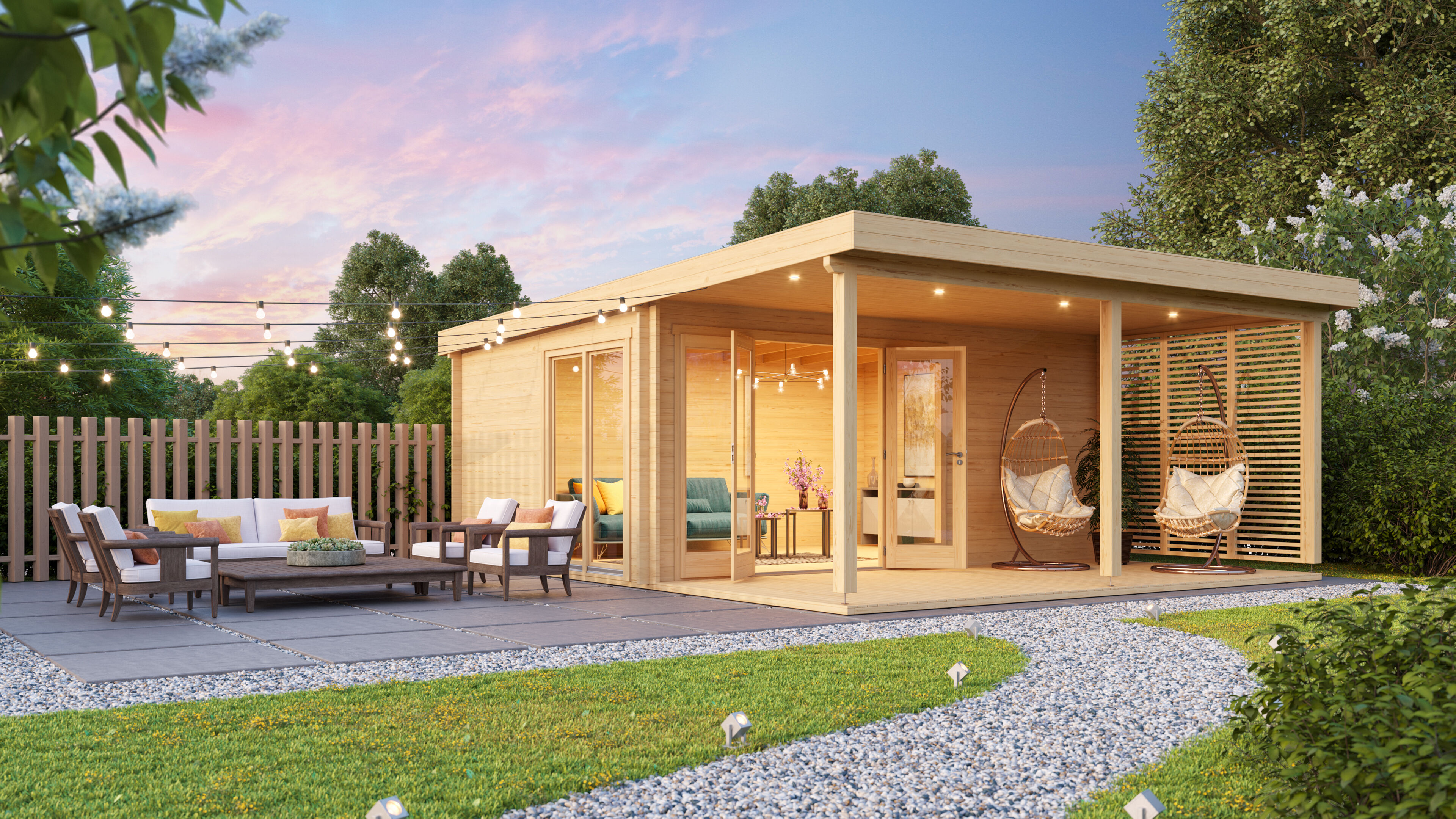 Fjordholz Gartenhaus Modell Kaarlo 44 Fjordholz Gartenhaus Modell Kaarlo 44