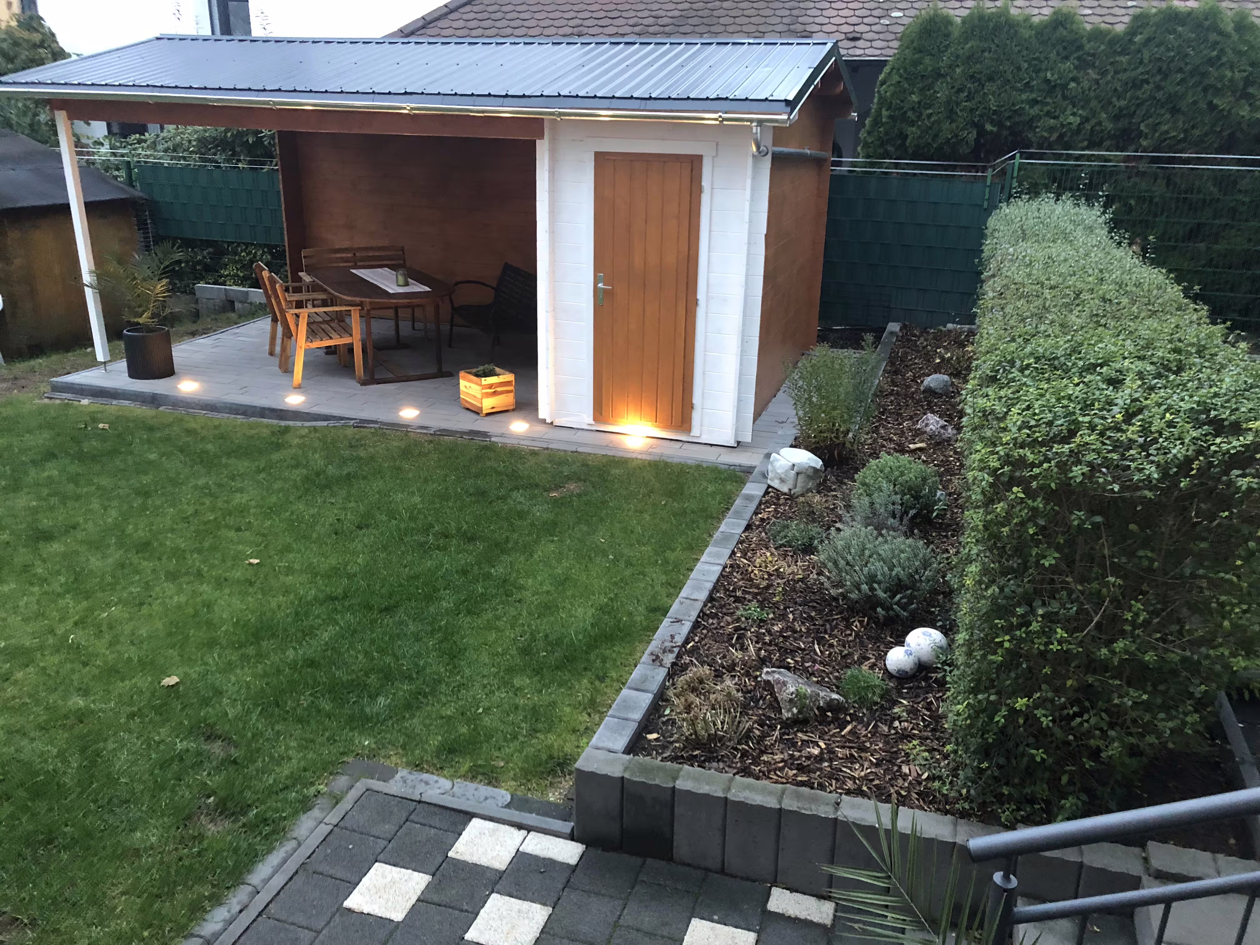 Fjordholz Gartenhaus Modell Kilian 28 C / farblos| Rabatt: 26%