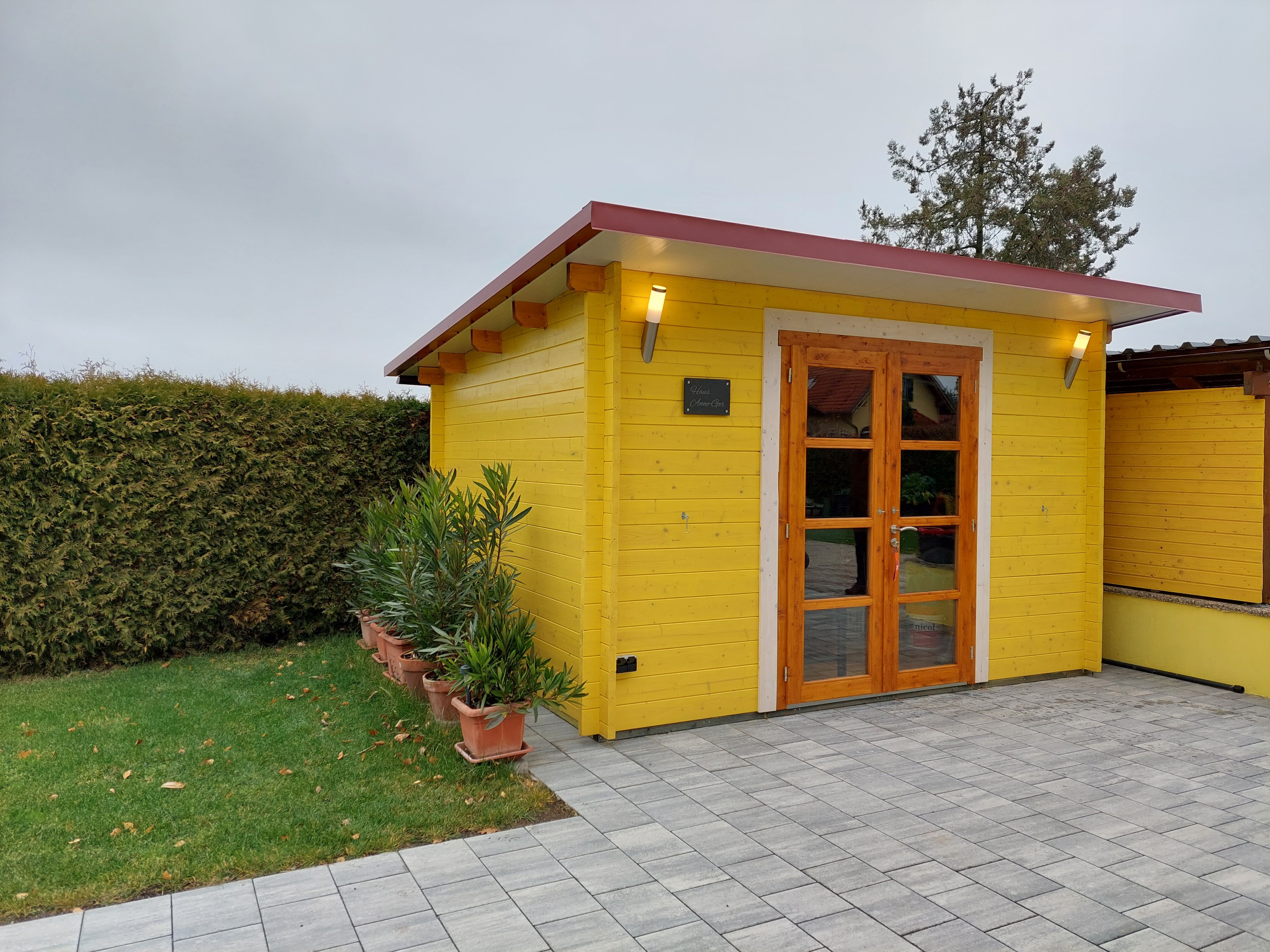 Fjordholz Gartenhaus Modell Max 44 G| Rabatt: 26%|3x3m