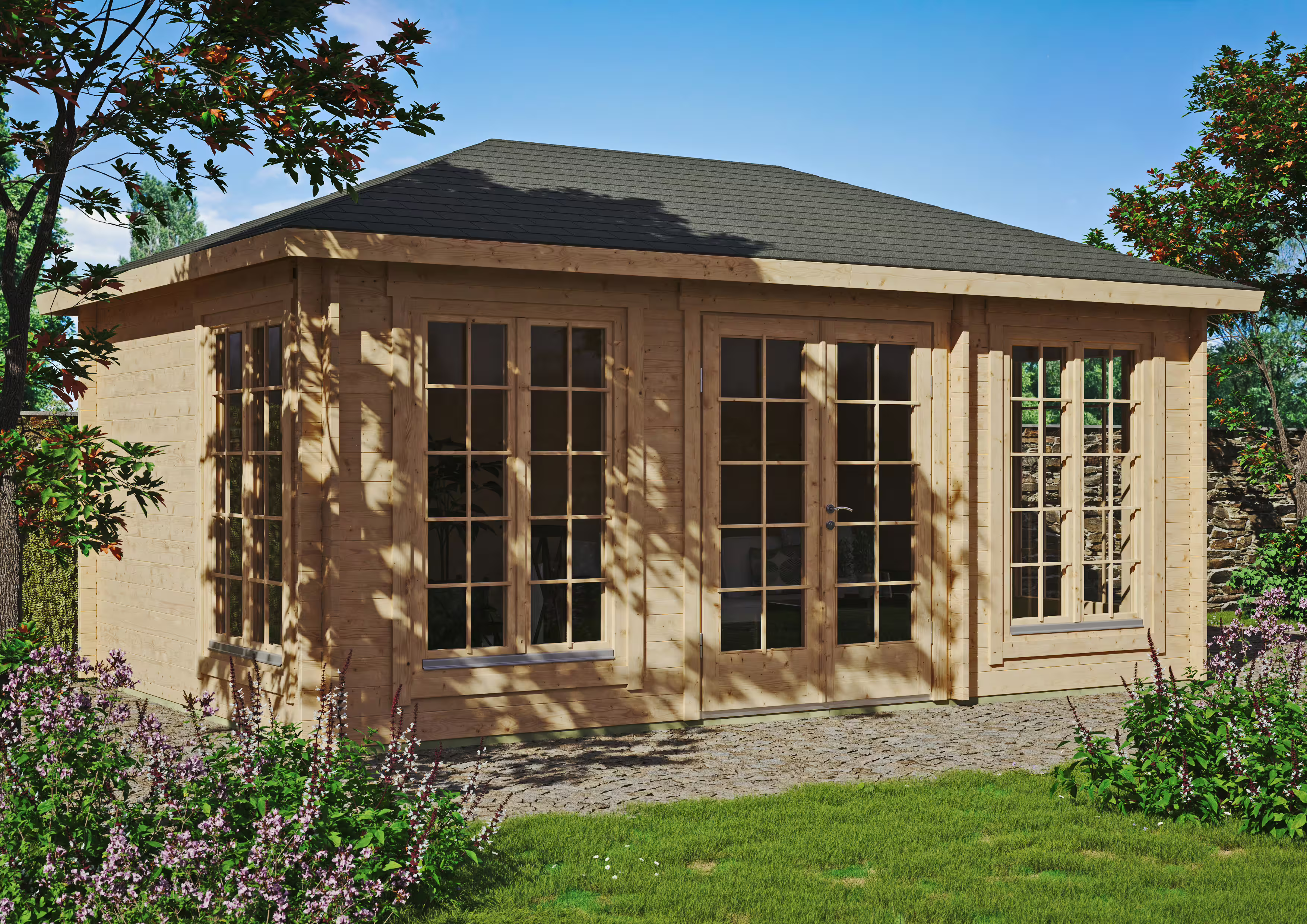 Gartenhaus Modell Porto 44 B| Rabatt: 26%|4x3m