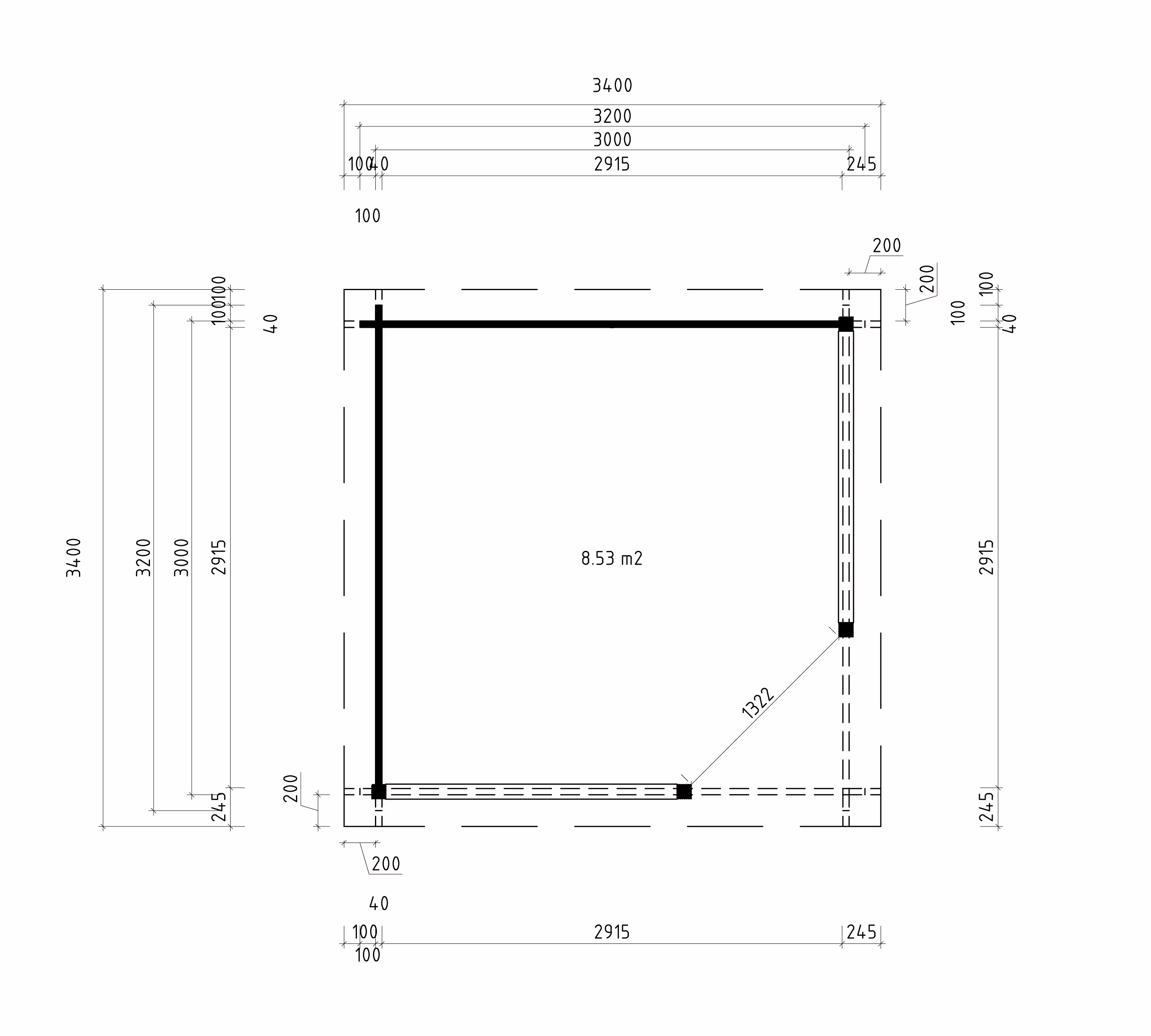 Gartenhaus Modell Salo 40 A| Rabatt: 26%