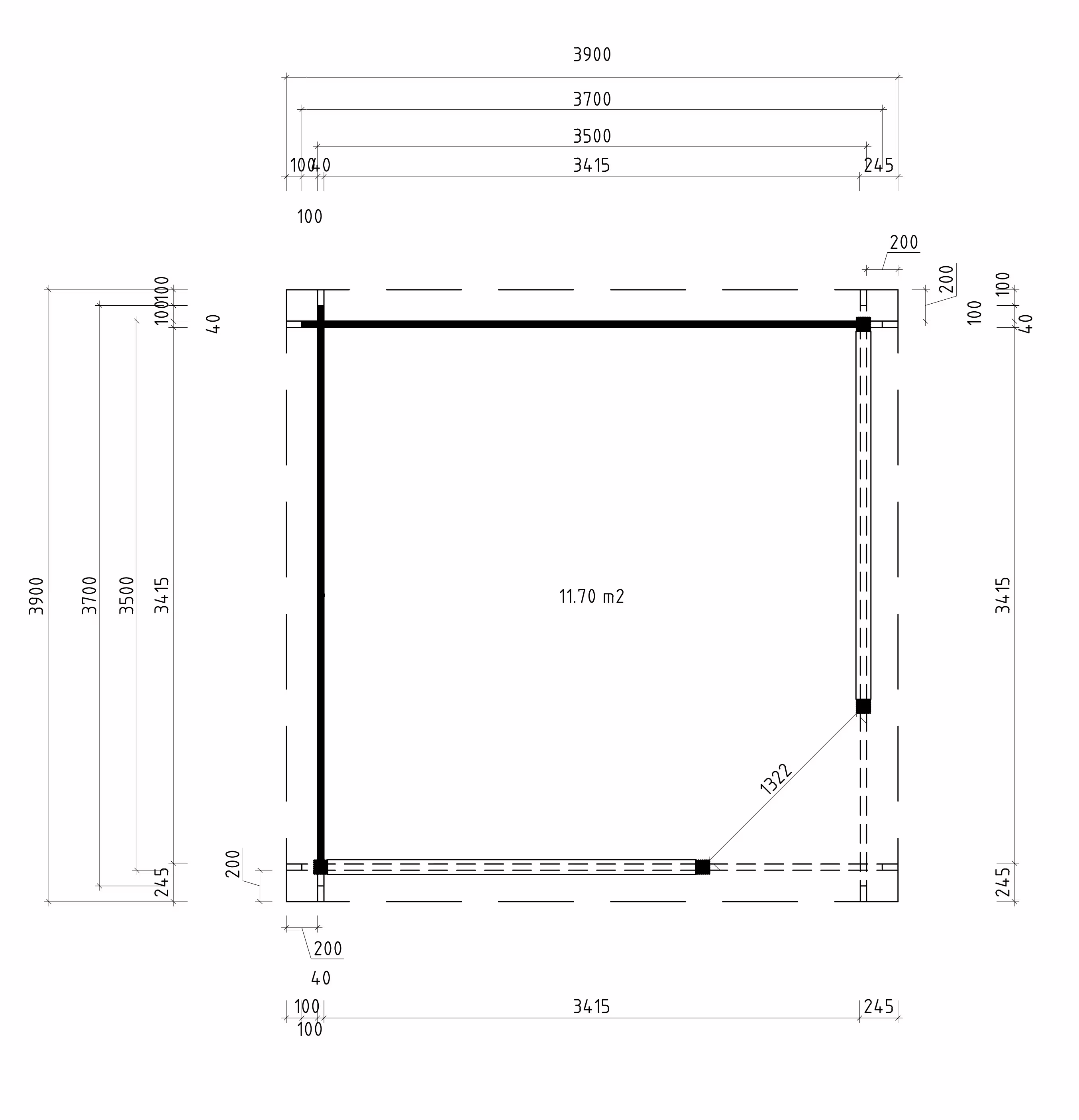 Gartenhaus Modell Salo 40 B| Rabatt: 26%