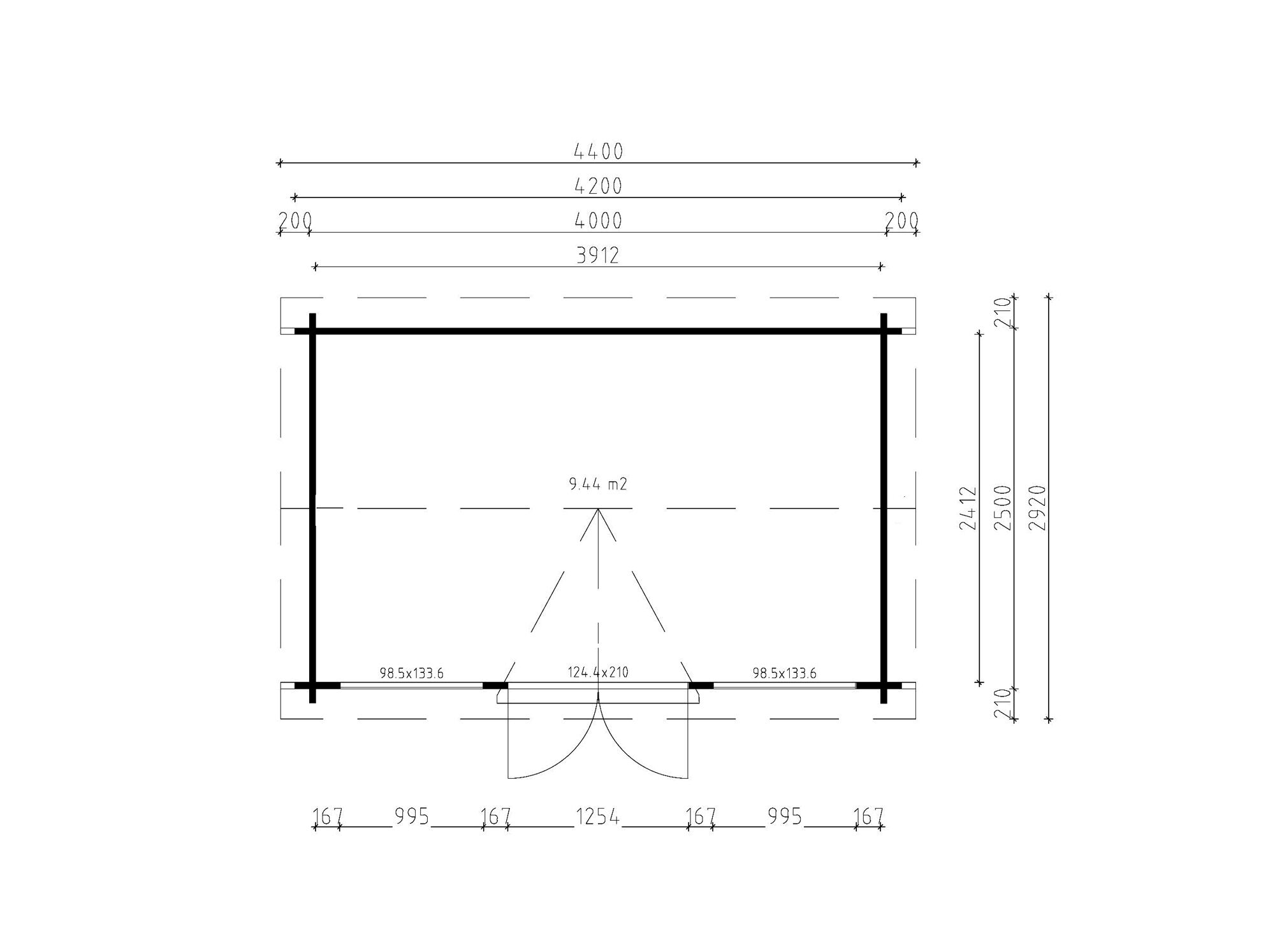 Fjordholz Gartenhaus Modell Teehaus Cambridge 44| Rabatt: 26%|4x3m Fjordholz Gartenhaus Modell Teehaus Cambridge 44| Rabatt: 26%|4x3m