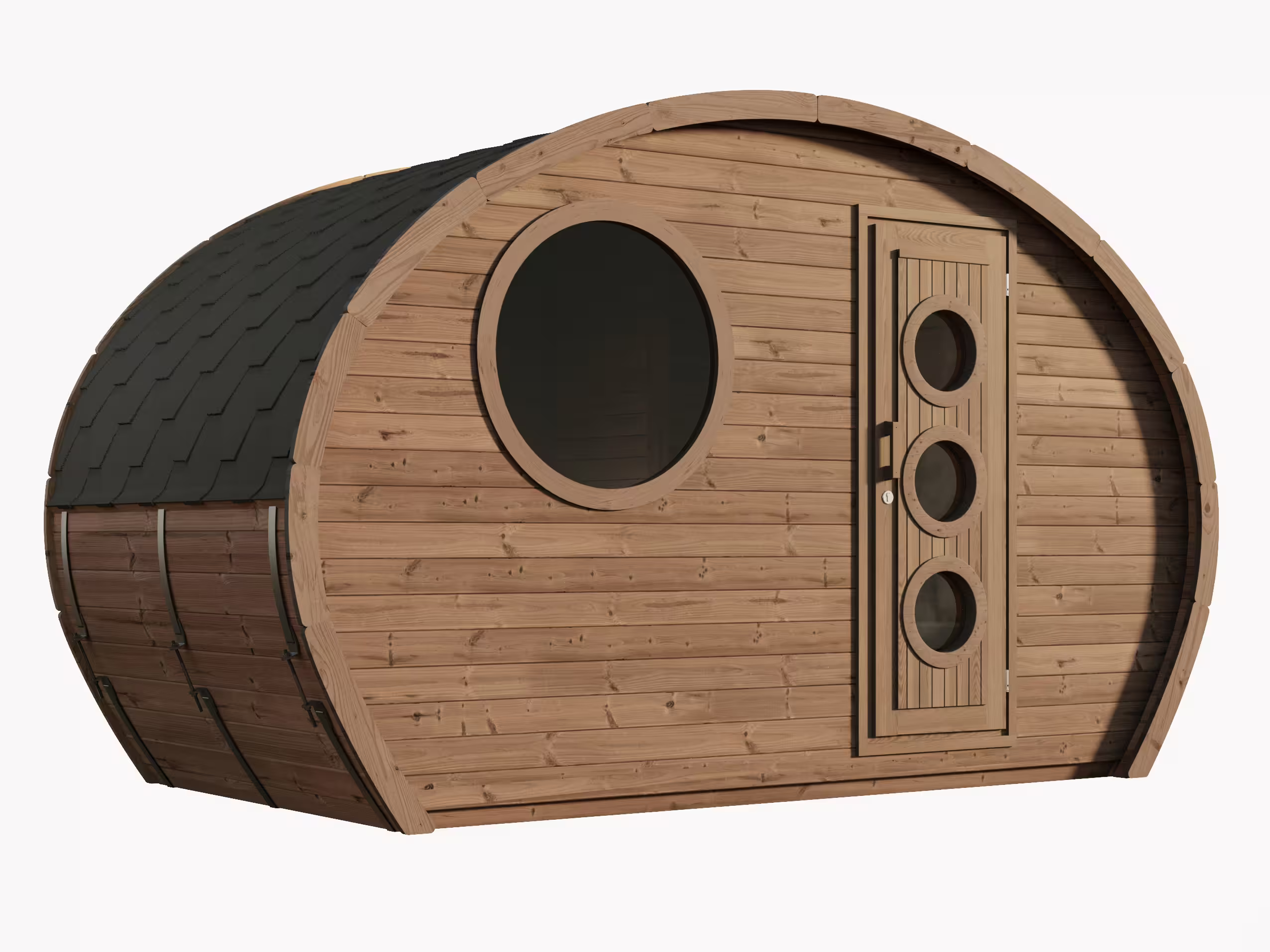 Ovales Camping Fass Modell Frodo 195 Thermo| Rabatt: 26%|5x3m