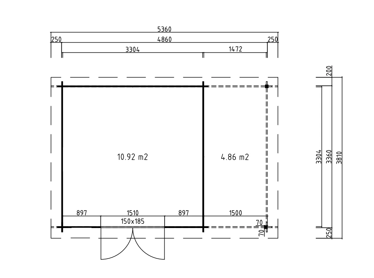 Fjordholz Pultdach Gartenhaus Modell Ezra 5G| Rabatt: 26%|5x4m Fjordholz Pultdach Gartenhaus Modell Ezra 5G| Rabatt: 26%|5x4m