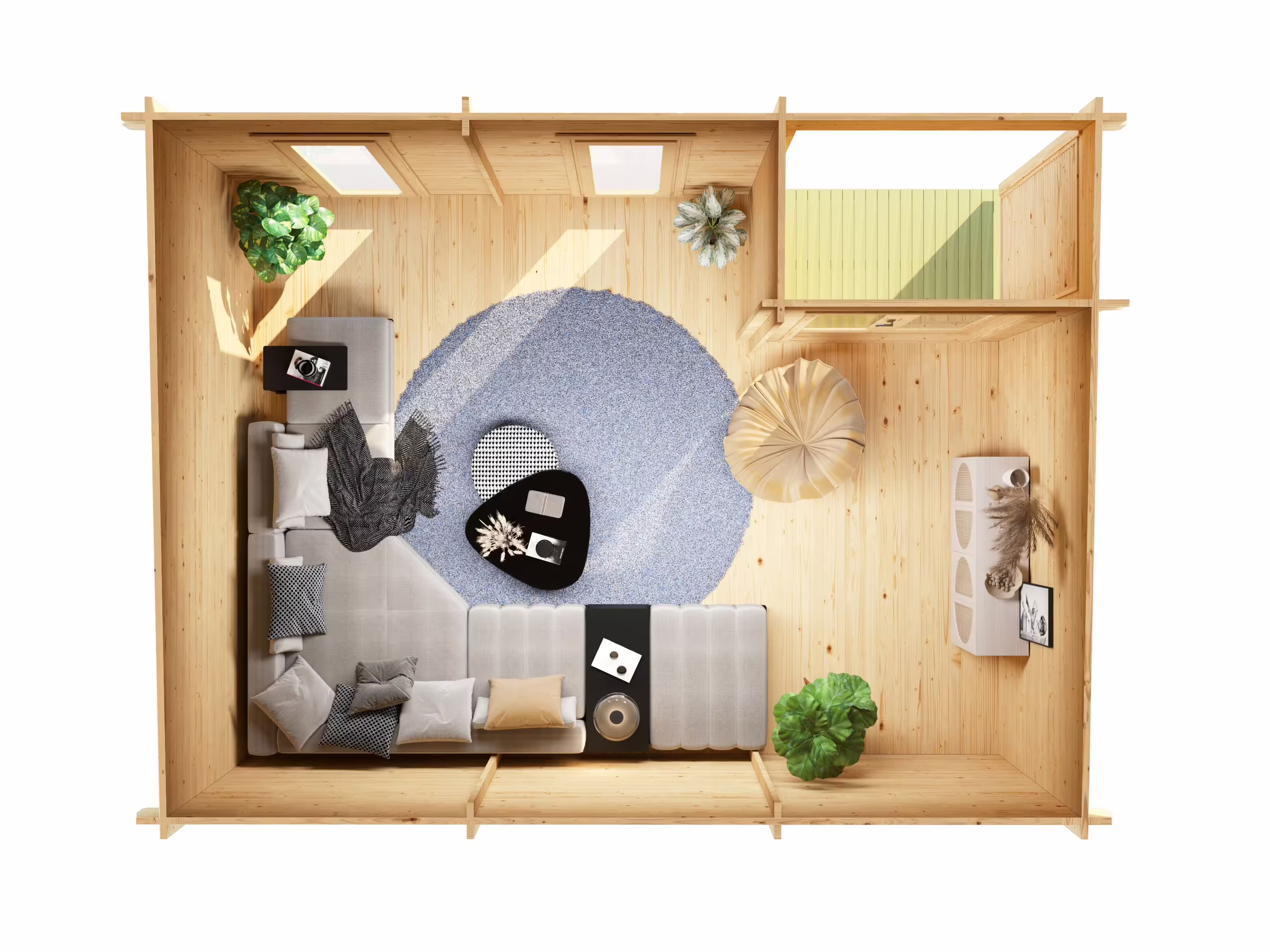 Fjordholz Pultdach Gartenhaus Modell Marianne 44 B| Rabatt: 26%|5x4m