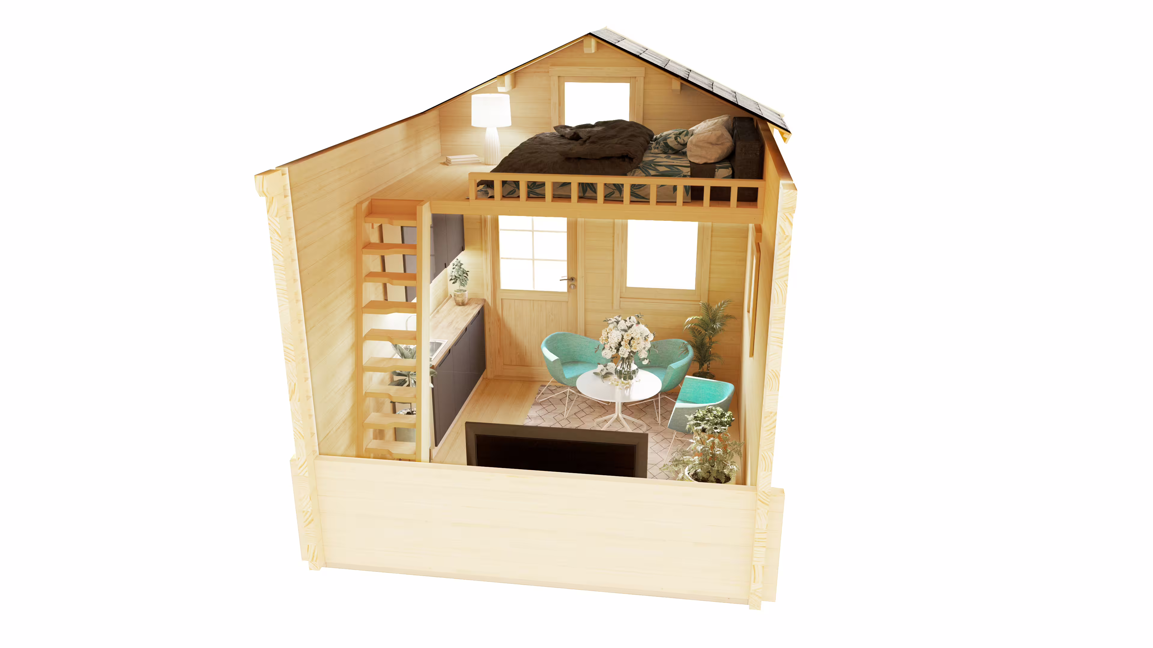 Fjordholz Satteldach Gartenhaus Modell Sönke 44 A| Rabatt: 26%|6x4m Fjordholz Satteldach Gartenhaus Modell Sönke 44 A| Rabatt: 26%|6x4m