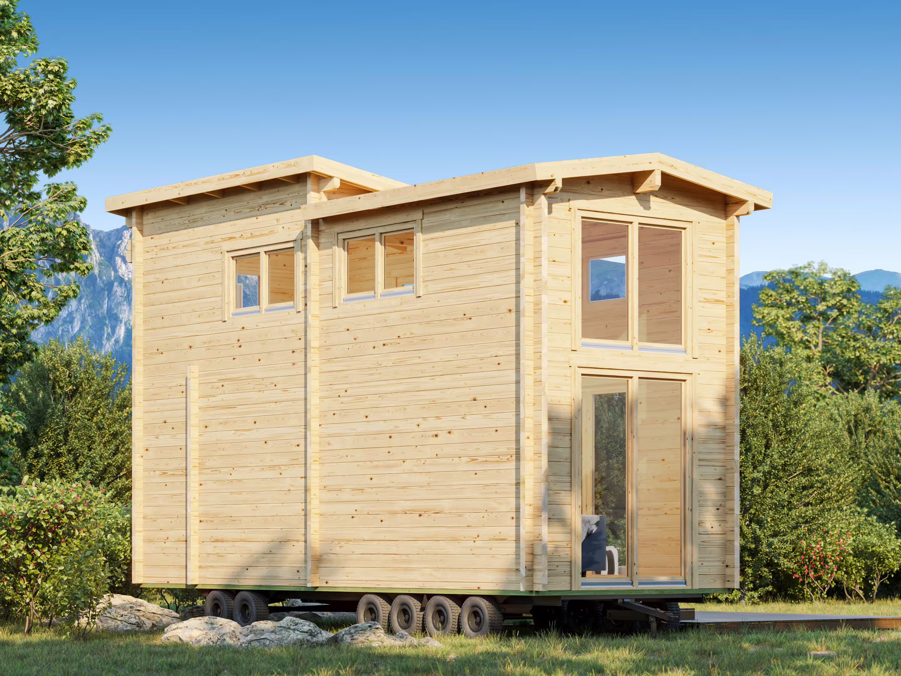 Fjordholz Tiny Gartenhaus Modell Heritage 70 B| Rabatt: 13%|6x3m