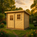 Fjordholz Pultdach Gartenhaus Modell Ezra 3B