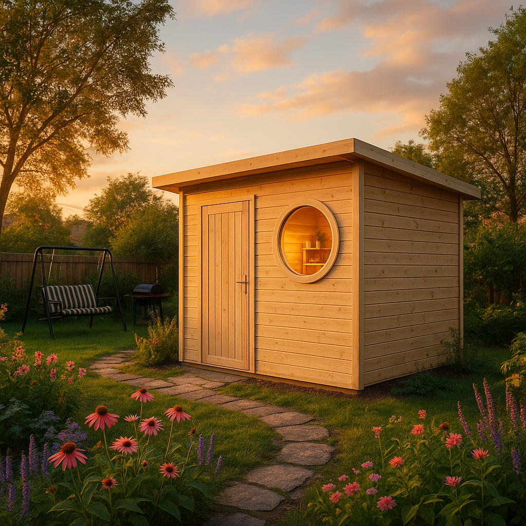Fjordholz Pultdach Gartenhaus Modell Ezra 3N Fjordholz Pultdach Gartenhaus Modell Ezra 3N