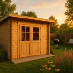 Fjordholz Pultdach Gartenhaus Modell Ezra 4D Fjordholz Pultdach Gartenhaus Modell Ezra 4D