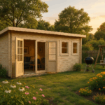 Fjordholz Pultdach Gartenhaus Modell Ezra 6D